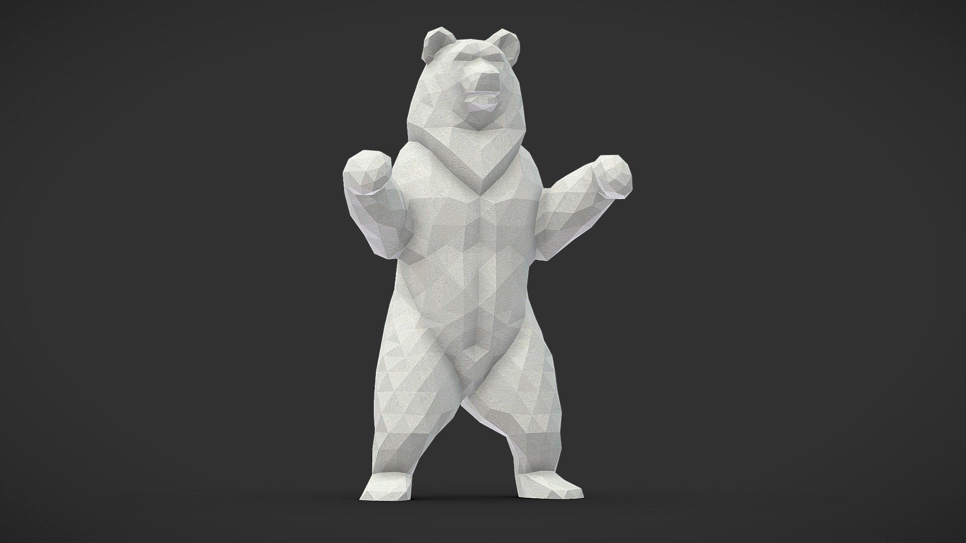 Paper Bear - Buy Royalty Free 3D Model By Andrea Marziano (@3dartel ...