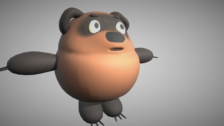 Винни Пух // Winnie The Pooh 3D Model