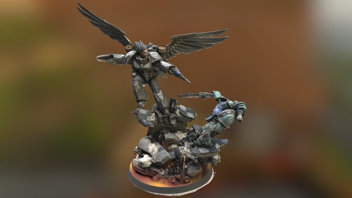 Corvus Corax (Version 1) 3D Model