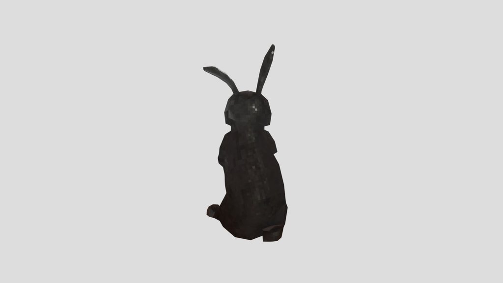 Gorilla Tag Bunny Statue