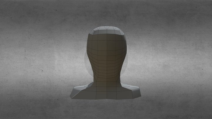 Facial_Headmodel 3D Model