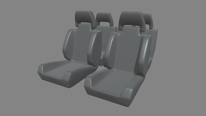 Car-seat 3D models - Sketchfab