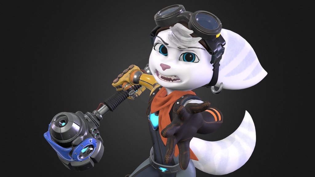 Rivet from Ratchet & Clank Rift Apart (light)