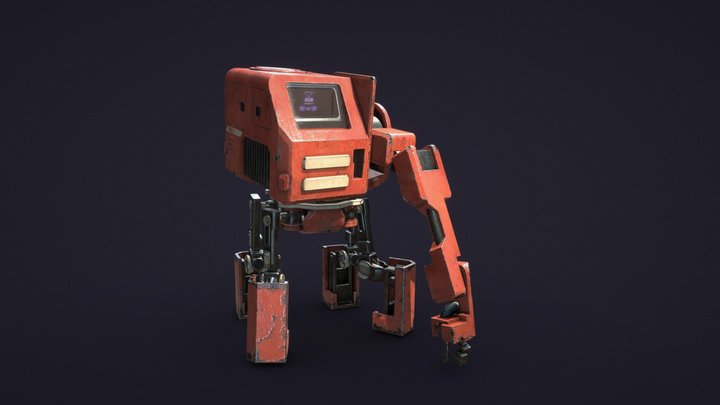 RE:DO Welding Droid  -  Outpost 20 3D Model