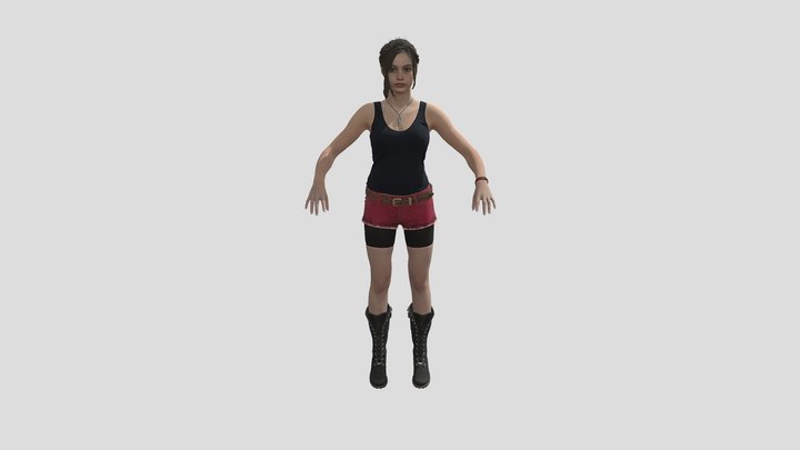 Claire Redfield 3D Model