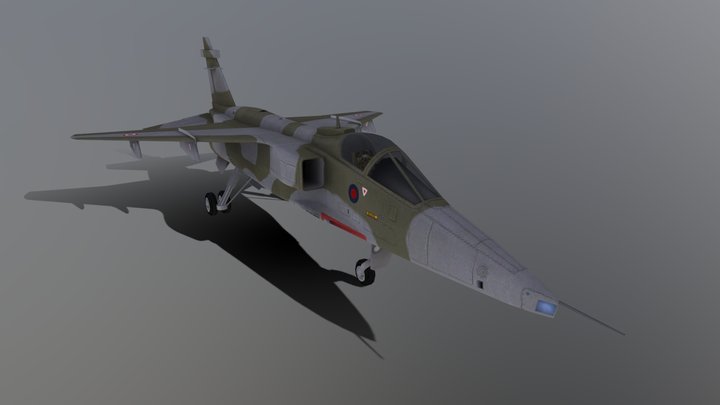 Jaguar GR.1A – Modelo 3D gratuito STL