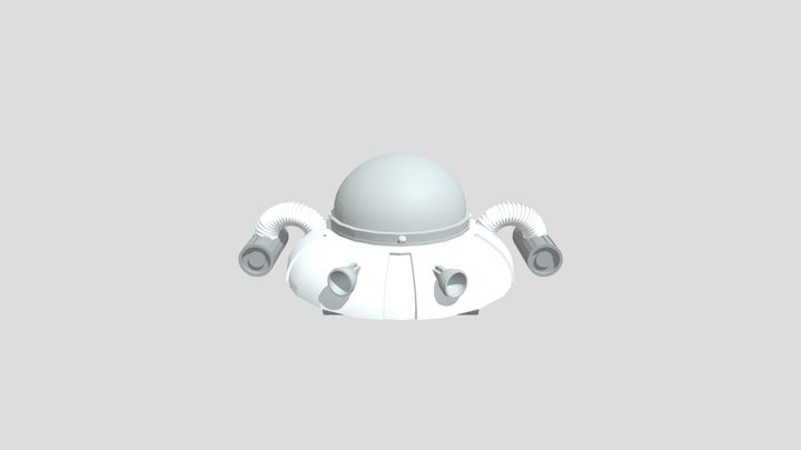 Rick And Morty Ship 3D Model