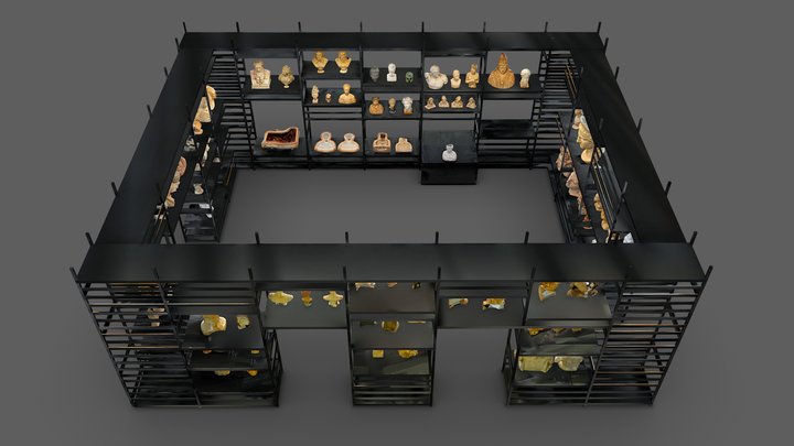 Prologue: 200 Years of Casting Plaster 3D Model