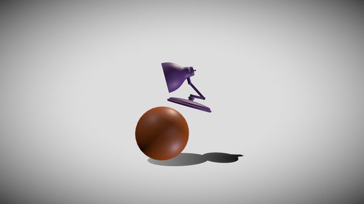 Luxo Jr. Animation 3D Model