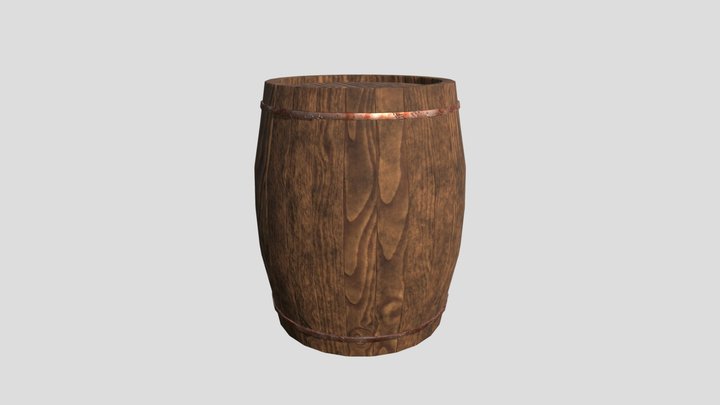 barrel 3D Model