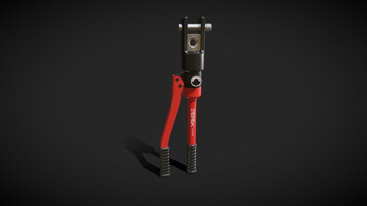 Hydraulic Cable Pliers 3D Model