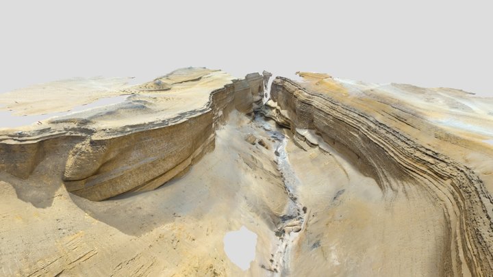 Canyon Gramonal, Peru 3D Model