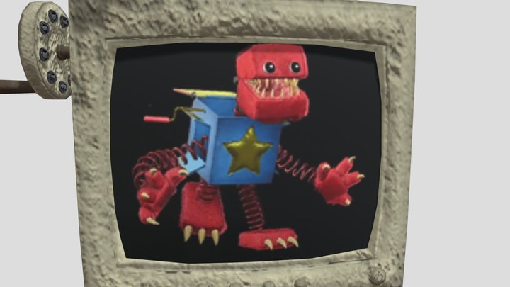project playtime boxy crt              v2 3D Model