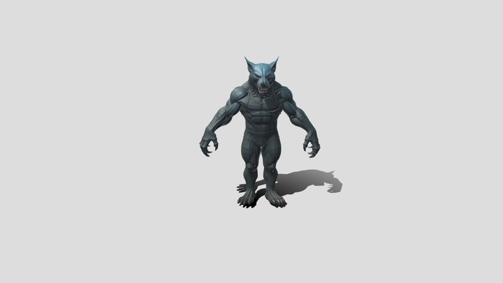 Werewolf 3D Model