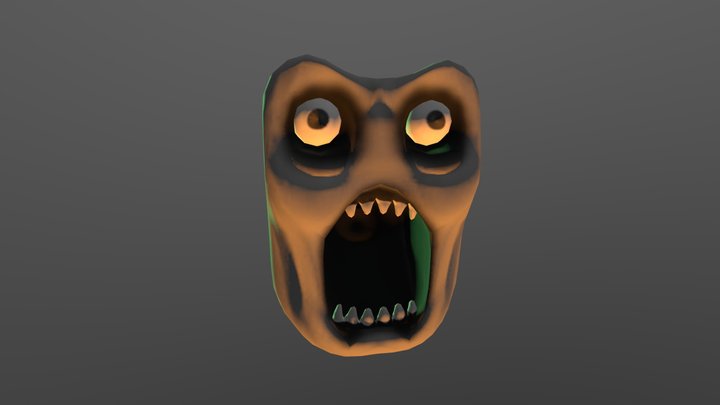 cube scream 3D Model