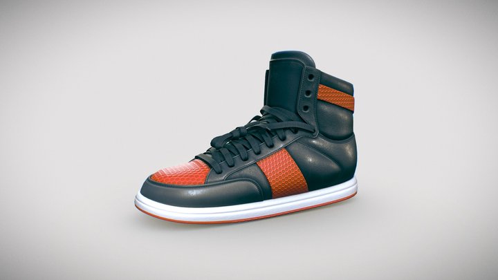 Sneakers "KS" 3D Model