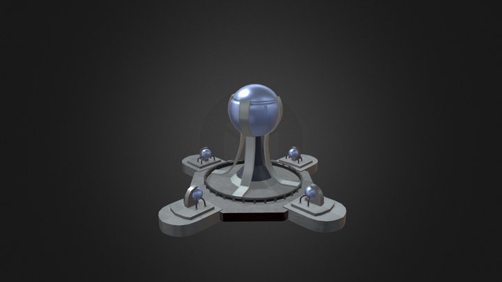 Weather Control Device 3D Model