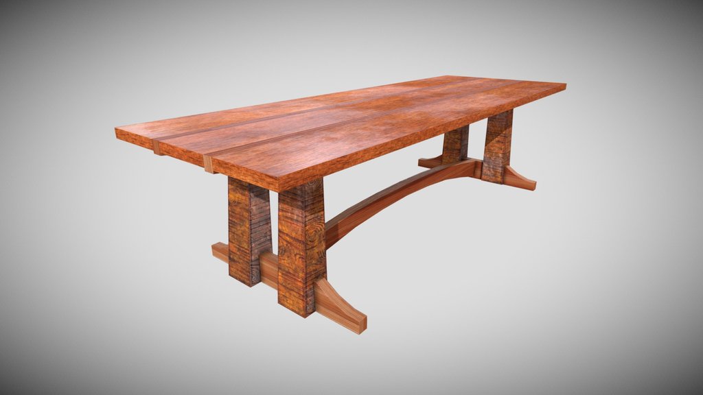 Big wood table