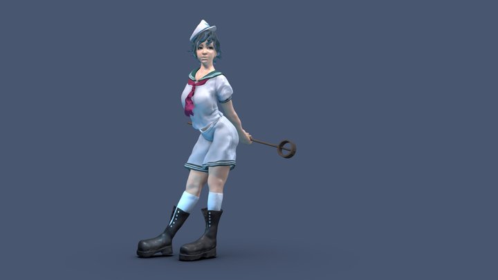 Murasa Minamitsu 3D Model