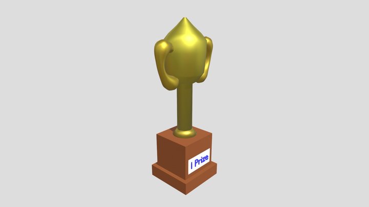 Trophy Blender 3D Model