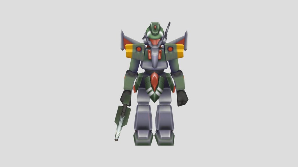 3d model LBX-040 BUSTER