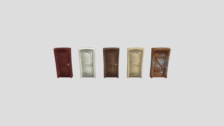 Hello Neighbor Door 3D Model
