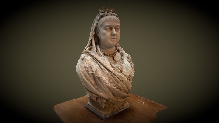 Queen Victoria 3D Model