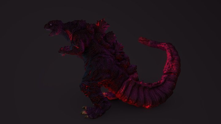 方舟智慧-正宗哥吉拉/シン・ゴジラ/Shin Godzilla 3D Model