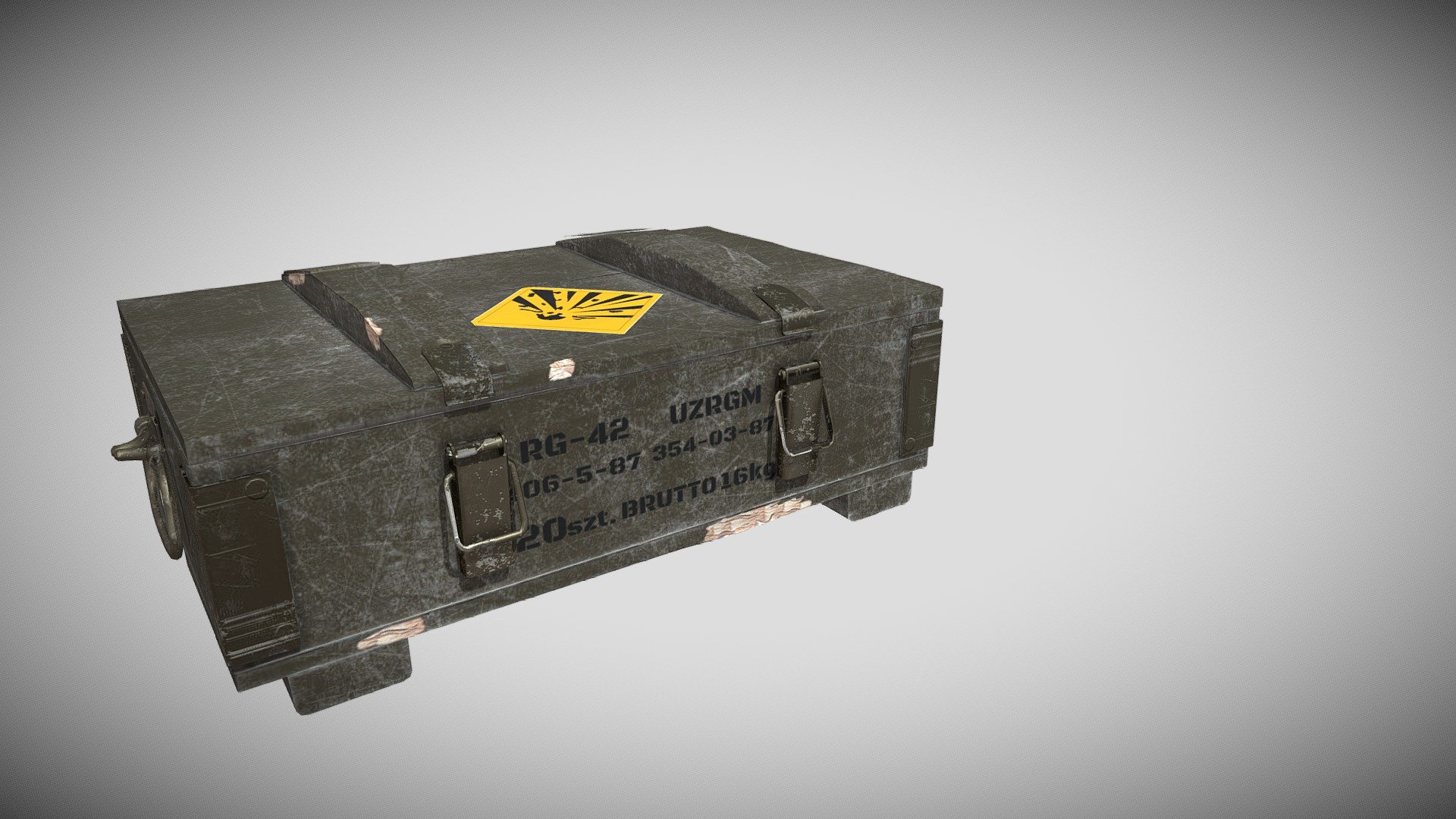 Case model - 3D model by HunterSchool [6637e5e] - Sketchfab