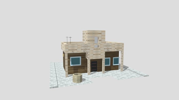 Maison dakaroise 3D Model