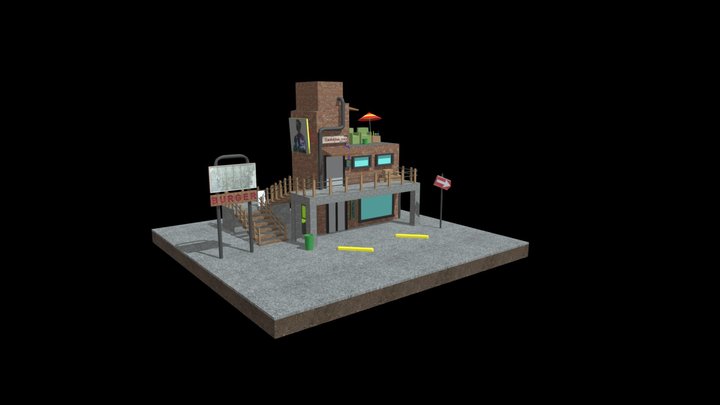 Diorama 3D Model