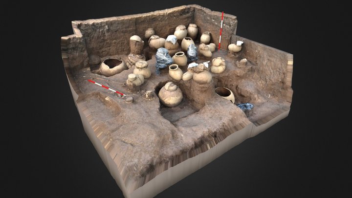 Contexto funerario. Villa Tiscapa - Managua 3D Model