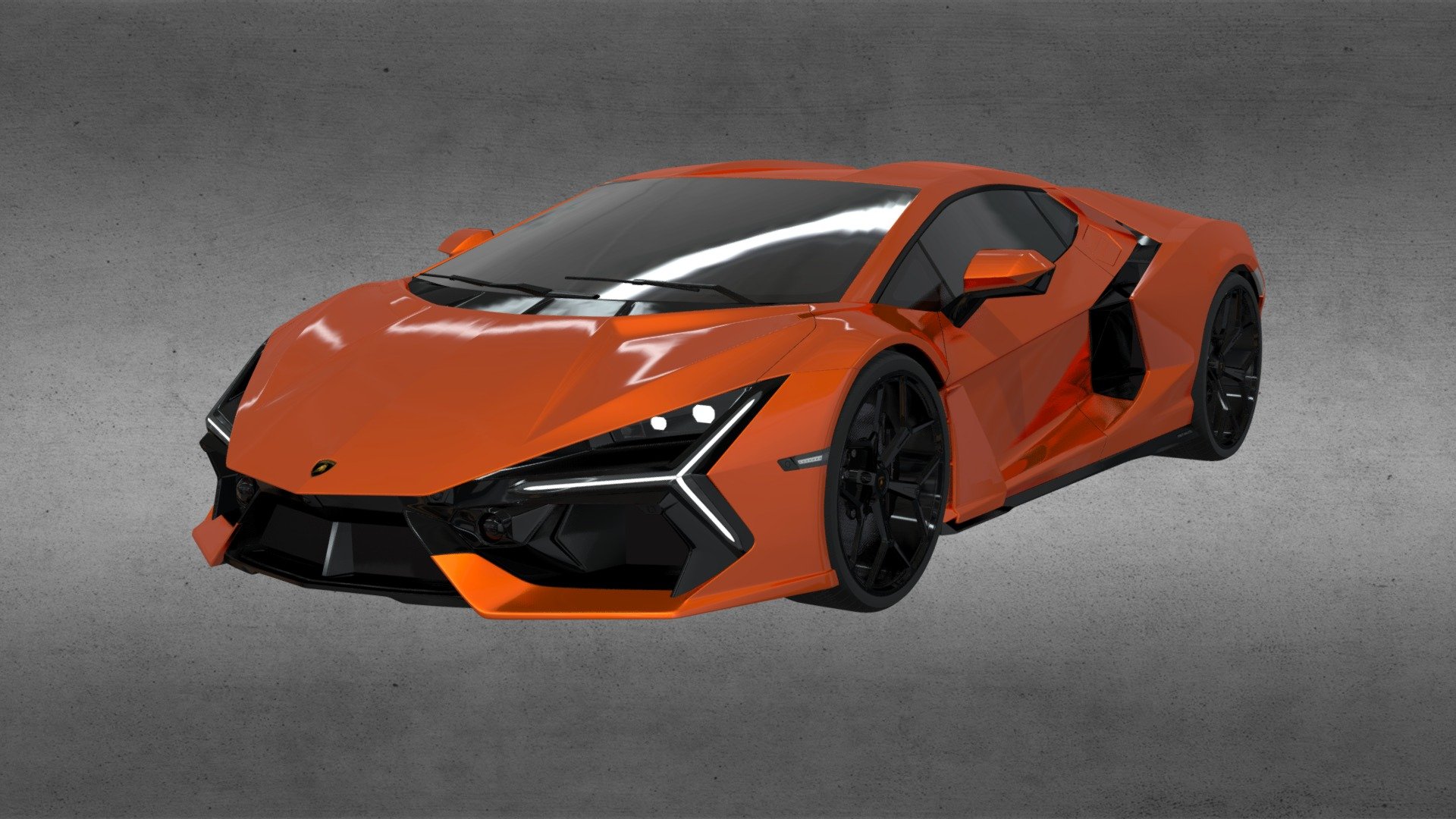 Lamborghini Revuelto - 3D model by ProjectX3D (@ProjectX3D) [66397d7]