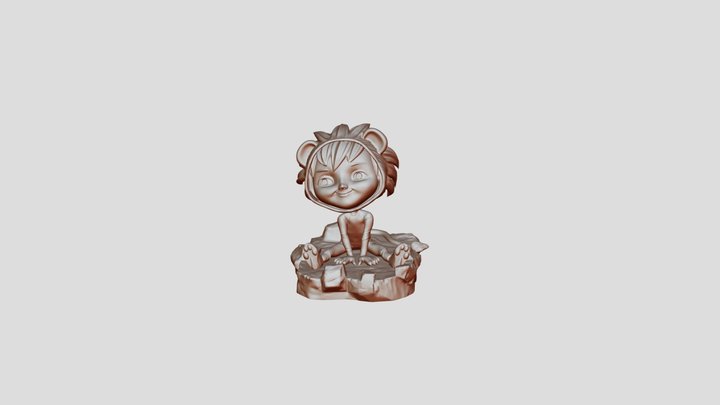 Lion 3D Model