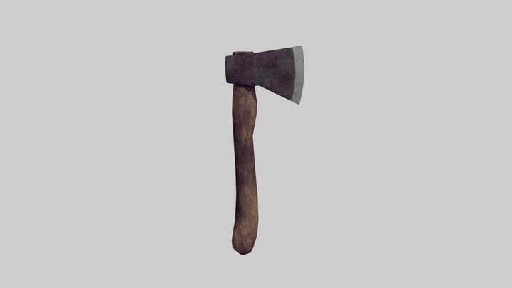 AXE Lowpoly 3D Model