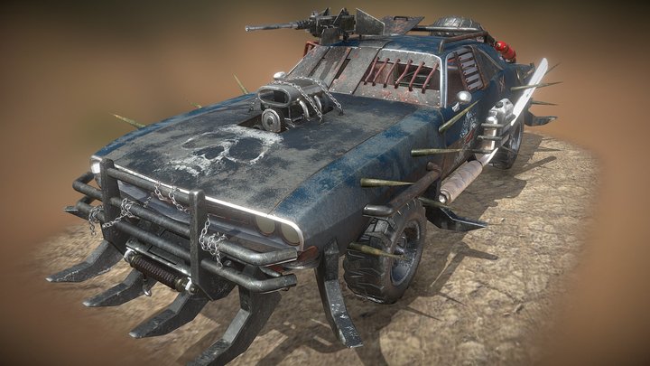 Roadkill Scum 3D Model