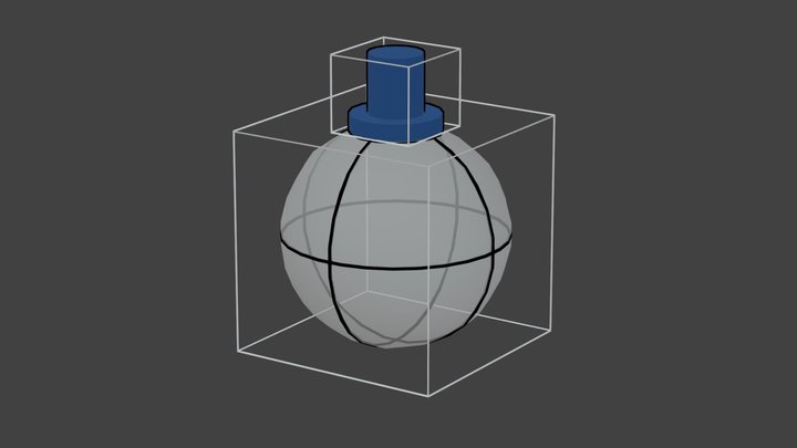 Esfera c/ Chapel 3D Model
