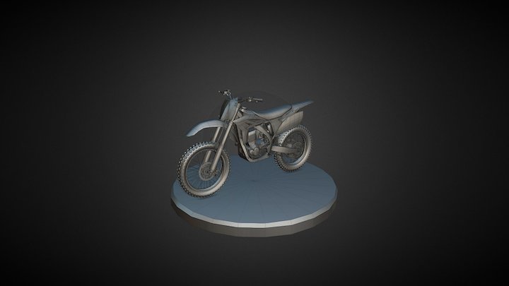Dirt Bike 3D Model