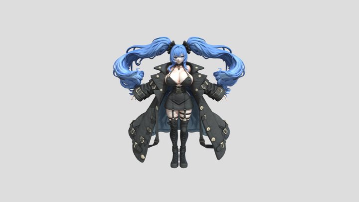 Eclipse Warrior 3D Model