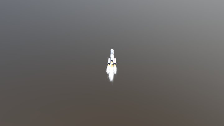 火箭6 3D Model