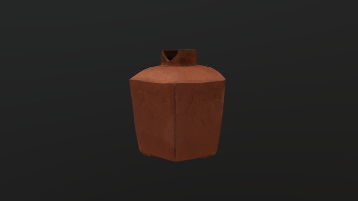 紫砂罐 3D Model