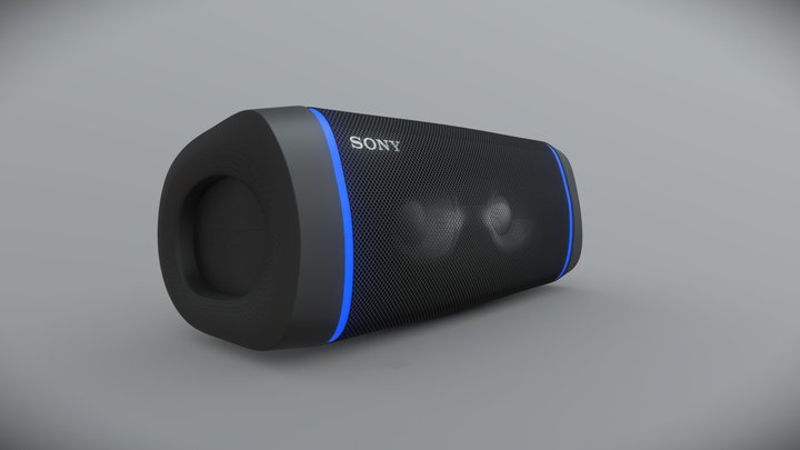 Sony BT Speaker XB33 3D Model