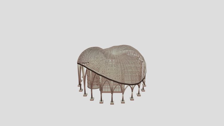 The Willow Structure 3D Model