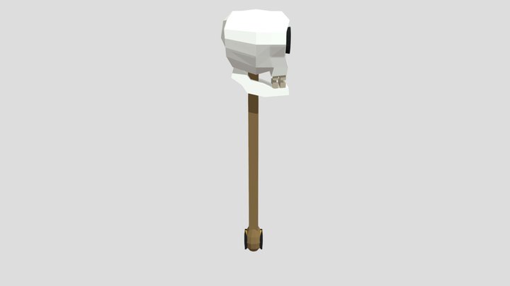 magic staff 3D Model