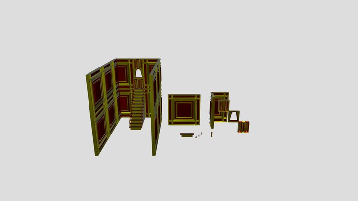 Spicer_ModularProps_PlatinumPalace 3D Model