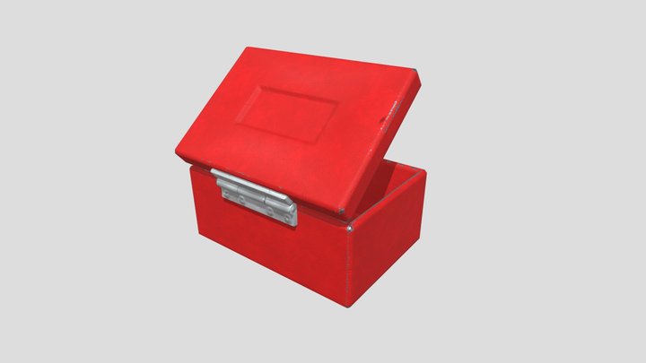 Tin Box 3D Model