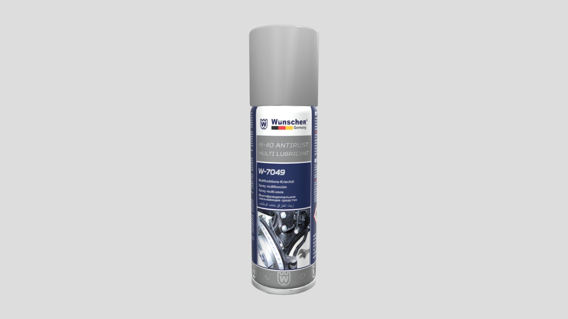 W7049 M-40 Antirust Multilubricant — Sketchfab embed 3D viewer