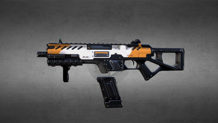 C.A.R SMG TF 3D Model
