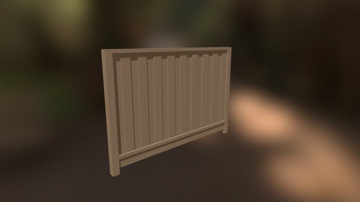 Friendly Fence (v01_f1) 3D Model