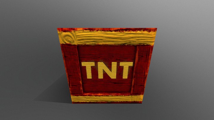 Caja_TNT 3D Model